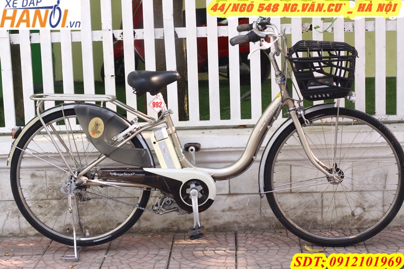 Xe đạp điện trợ lực tay ga hàng Nhật bãi cũ giá rẻ Tp HCM X15